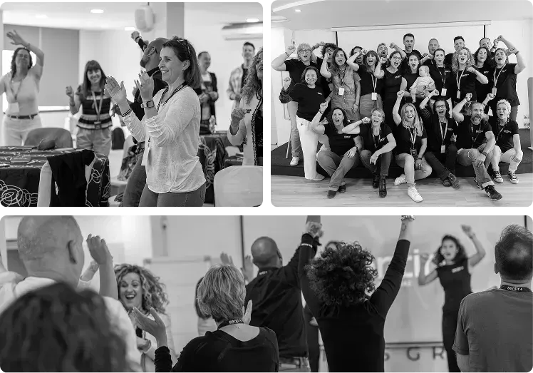 Foto: taller en directo